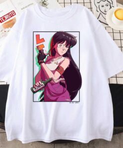 Rei Hino Sailor Moon Manga Anime Series Art Tee Shirt