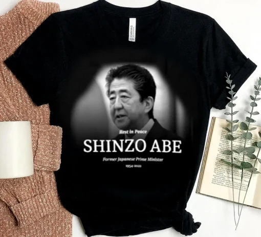 Rest In Peace Shinzo Abe Thank You For The Memories Shinzo Abe 1954-2022 Tee Shirt