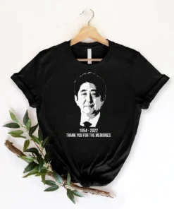 Rip Shinzo Abe Thank You For The Memories Tee Shirt