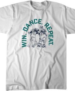 Seattle Baseball: Win. Dance. Repeat. Tee Shirt