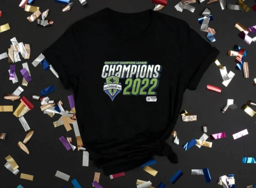 Seattle Sounders - Champions Concacaf Champions League Tee Shirt