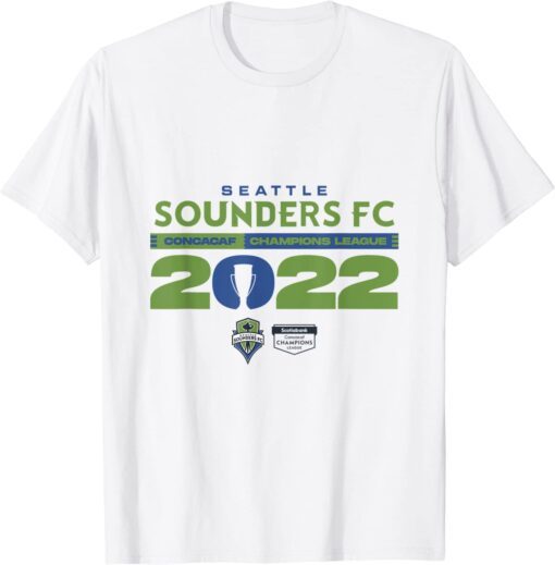 Seattle Sounders Concacaf Champions League Tee Shirt