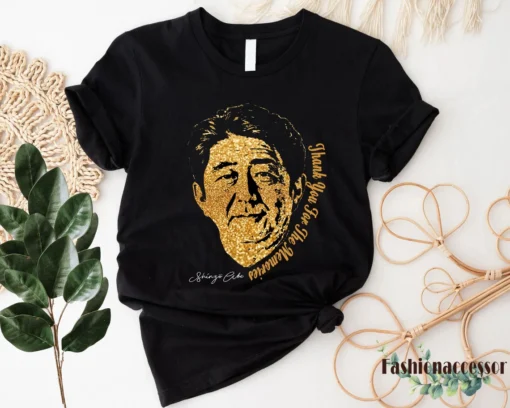 Shinzo Abe Thank You For The Memories Tee Shirt