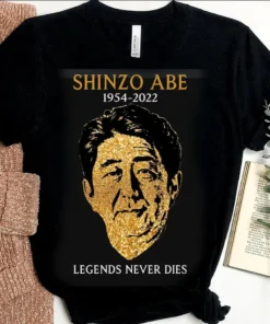 Shinzo Abe Thank You for The Memories 1954-2022 Tee Shirt