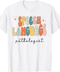 Speech Therapy Speech Language Pathologist Retro SLP Tee ShirtSpeech Therapy Speech Language Pathologist Retro SLP Tee Shirt