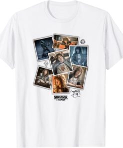 Stranger Things 4 Eddie Munson Scrapbook Photos Tee Shirt