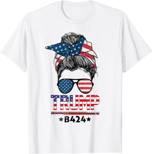 TRUMP B424 Before 2024 TRUMP Before 2024 US Flag Tee Shirt