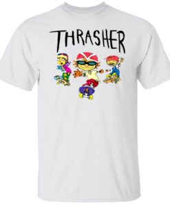 Thrasher Cartoon Skaters Tee Shirt