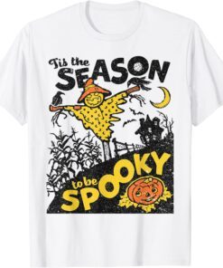 Tis The Season To Be Spooky Pumpkin Patch Halloween Costume Tee Shirt