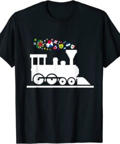 Train Latin Countries Flag Hispanic Heritage Month Culture Tee Shirt