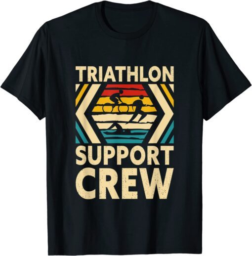 Triathlon Support Crew Tee shirt