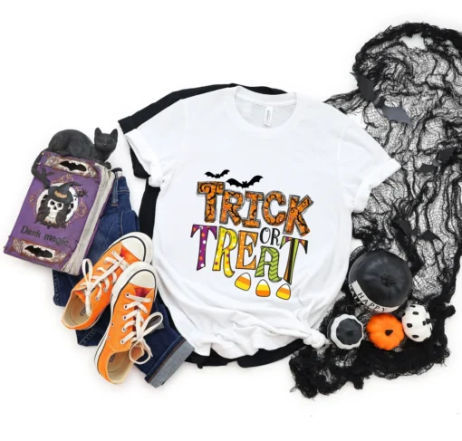 Trick or Treat Halloween Tee Shirt