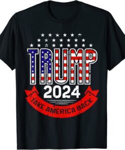 Trump 2024 Take America back Eagle save America again Tee Shirt