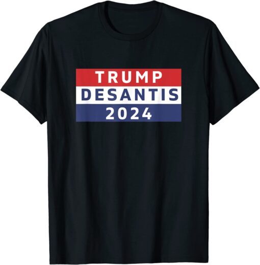 Trump DeSantis 2024 Presidential Campaign T-Shirt