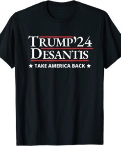 Trump Desantis 2024 Tee Shirt