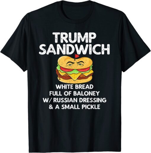 Trump Sandwich Anti-Trump Vintage Tee Shirt