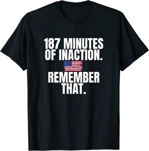 USA 187 Minutes of Inaction Remember That Tee Shirt