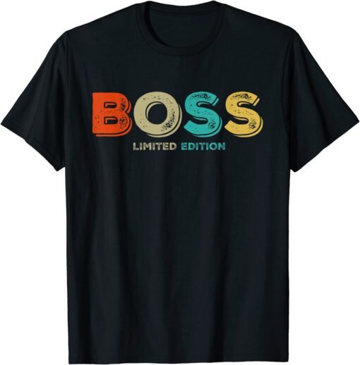 VINTAGE BOSS LIMITED EDITION Tee Shirt