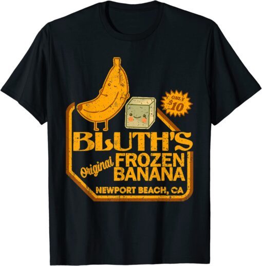 Vintage Retro Distressed Bluth's Banana Stand Tee Shirt