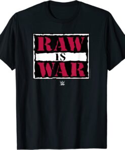 WWE Raw Is War Box Logo Tee Shirt