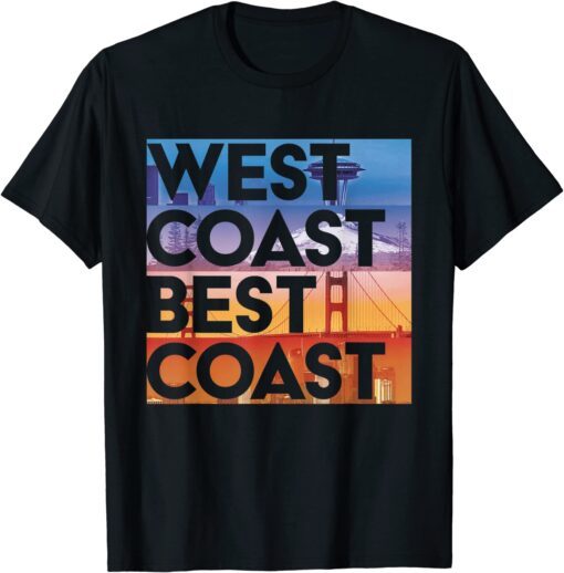 West Coast Best Coast Tee Shirt