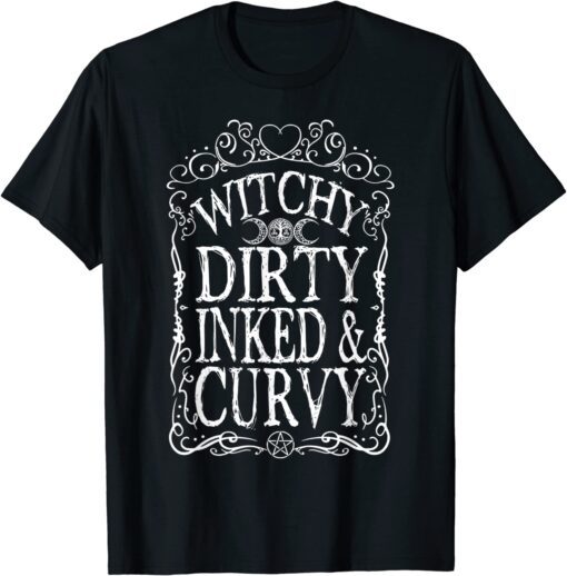 Witchy Dirty Inked & Curvy Tee Shirt