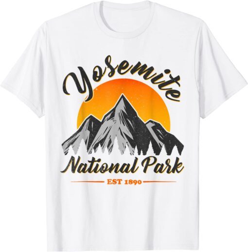 Yosemite National Park Vintage Classic Shirt