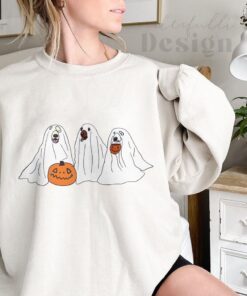 halloween Ghost Dogs Tee Shirt