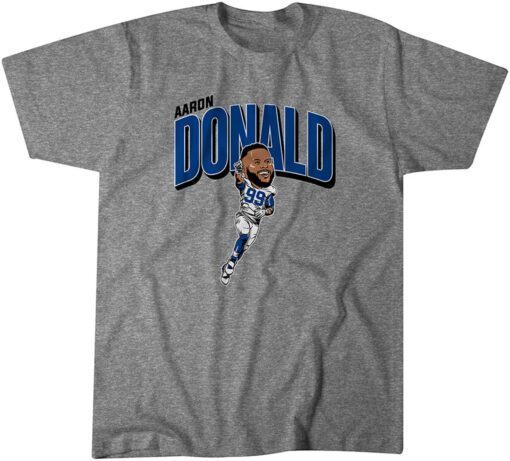 Aaron Donald: Caricature Tee Shirt