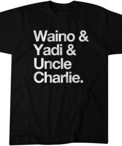 Adam Wainwright & Yadier Molina: Waino & Yadi & Uncle Charlie Tee Shirt