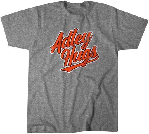 Adley Rutschman: Hugs Script Tee Shirt