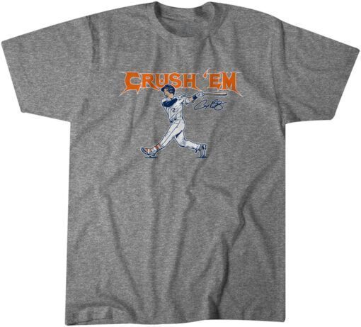 Alex Bregman: Crush 'Em Tee Shirt