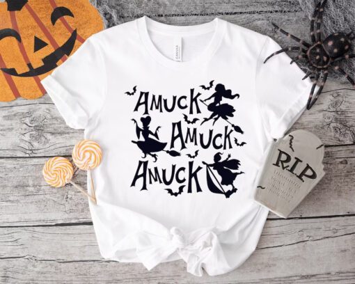 Amuck Amuch Amucks Given Halloween Tee Shirt