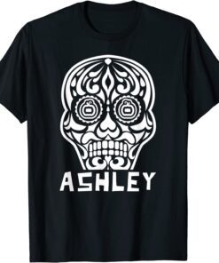 Ashley Halloween Sugar Skull Tee Shirt