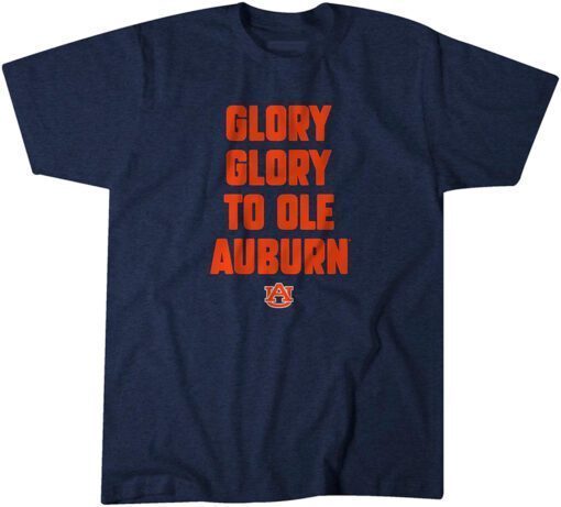 Auburn Football: Glory Glory to Ole Auburn Tee Shirt