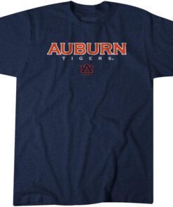 Auburn Tigers: Wordmark Tee Shirt