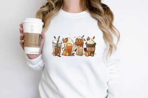 Bella Canvas The Latte Gangs Halloween Tee Shirt