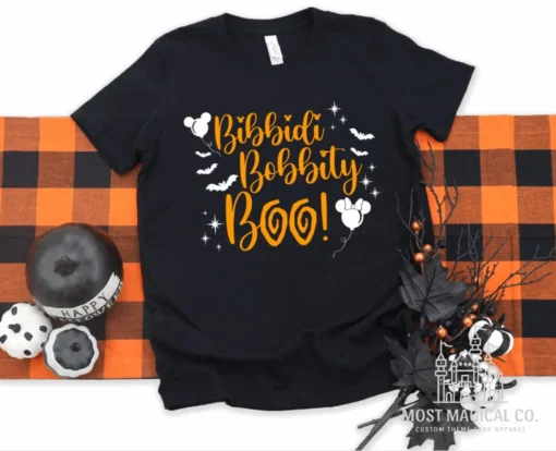 Bibbity Boppity Boo Halloween Tee Shirt