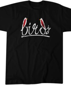 Birds on the Black Logo Tee Shirt