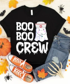 Boo Boo Crew Halloween Tee Shirt