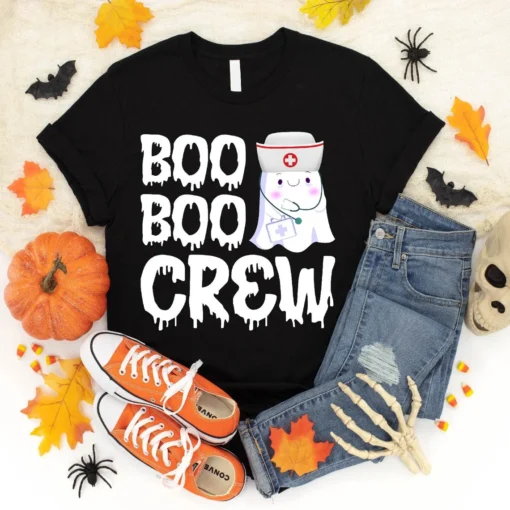 Boo Boo Crew Halloween Tee Shirt