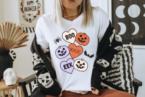 Boo Magic Eek Halloween Tee Shirt