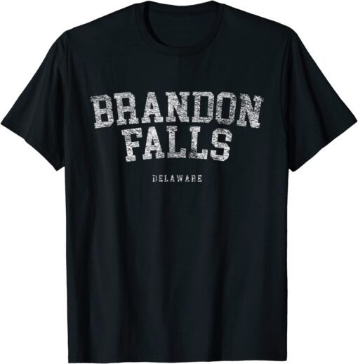 Brandon Falls Delaware Joe Biden Bike Crash Pro Trump Tee Shirt