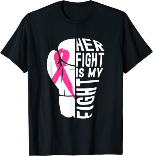 Breast Cancer Awareness Husband Support Squad Tee Shirt