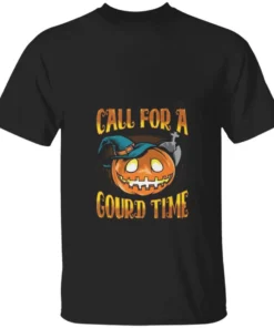 Call For a Gourd Time Jack o Lantern Halloween Tee Shirt