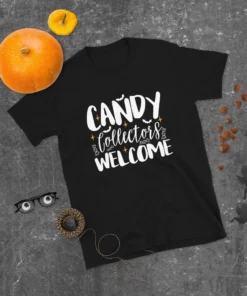 Candy Collectors Welcome Halloween Tee Shirt