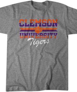 Clemson Tigers: University Throwback Tee Shirt