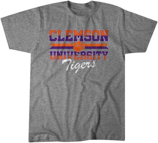 Clemson Tigers: University Throwback Tee Shirt