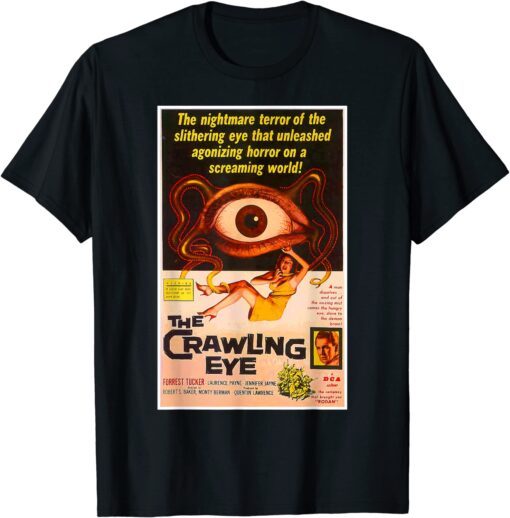 Crawling Eye Halloween Tee Shirt