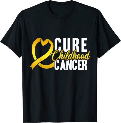 Cure Childhood Cancer Tee Shirt